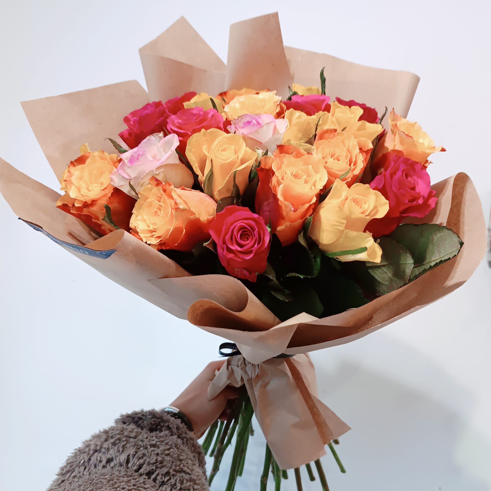 Bouquet Ciao25! 25 Rose coloratissime - immagine 6