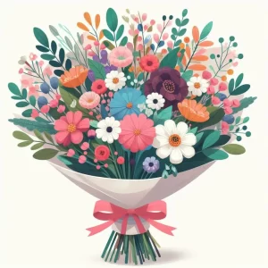 Bouquet staff