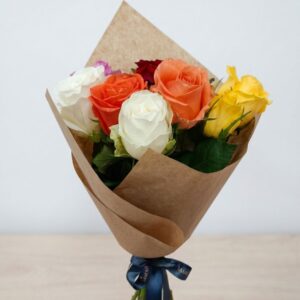 Bouquet 9 Roselline Mix